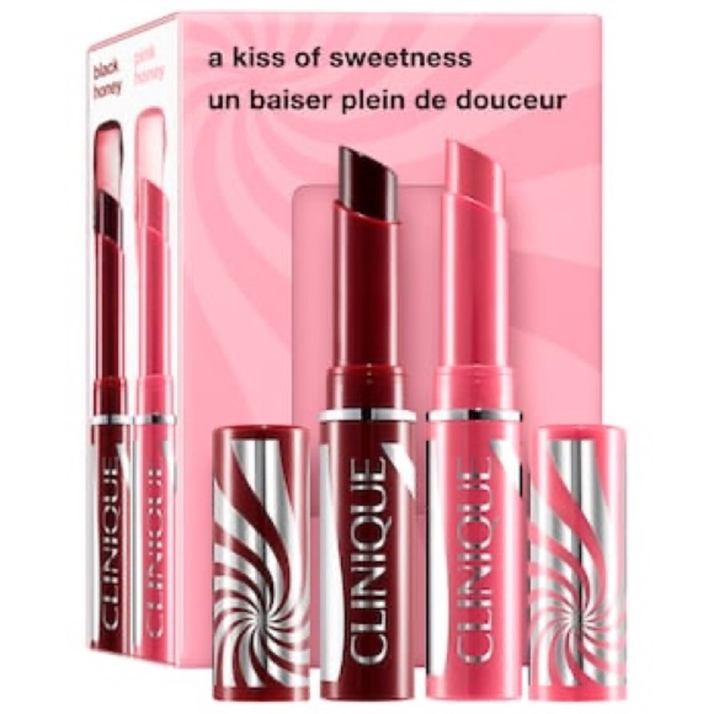 Clinique black honey almost lipstick set - Picture 2 of 3